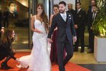 Messiho svatba: Opuštěný Neymar, nepozvaný Guardiola i protesty