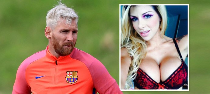 Hvězda Barcelony Lionel Messi čelí dalšímu osobnímu útoku. Modelka Xoana Gonzales tvrdí, že je v posteli jako mrtvola.