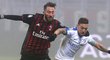 Fotbalisté AC Milán obranu Bergama nepřekonali