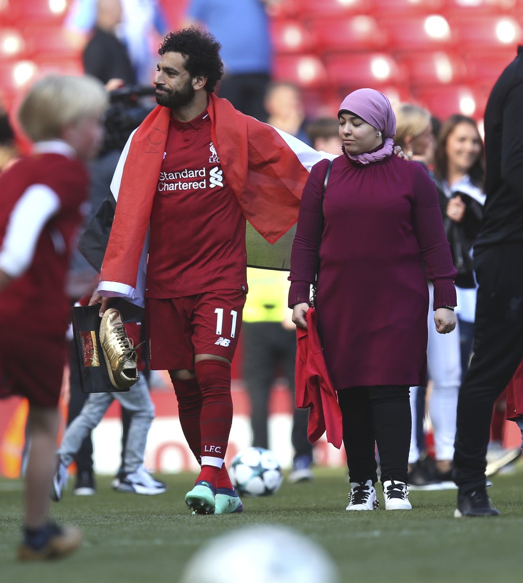 Egypťan Mohamed Salah se oženil s Inilah Magi.