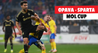 SESTŘIH: Opava - Sparta 0:2. Letenští potřetí v řadě ve finále poháru