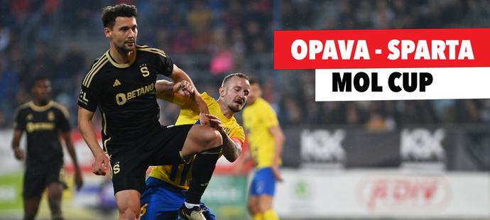 SESTŘIH: Opava - Sparta 0:2. Letenští potřetí v řadě ve finále poháru