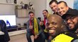 Fanoušci Dortmundu vzali domů diváky z Monaka, kteří dorazili na odložené čtvrtfinále Ligy mistrů