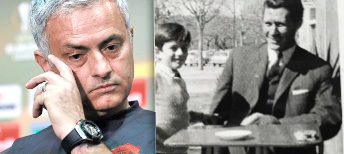 José Mourinho připomněl památku svého otce Felixe, který zemřel ve věku 79 let