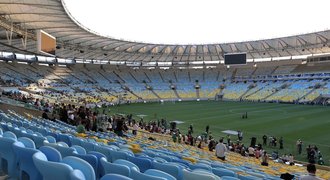 Maracaná hlásí hotovo se zpožděním! Diváci mohli jen na třetinu míst