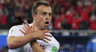 FIFA potrestala Švýcary za politická gesta. Xhaka a Shaqiri zaplatí 230 tisíc