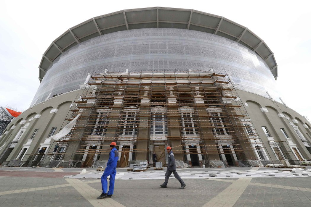 Stadion v Jekatěrinburgu byl postavený už v 50. letech