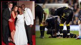 78 minut byl mrtvý: Sedm měsíců po kolapsu se fotbalista Muamba oženil!