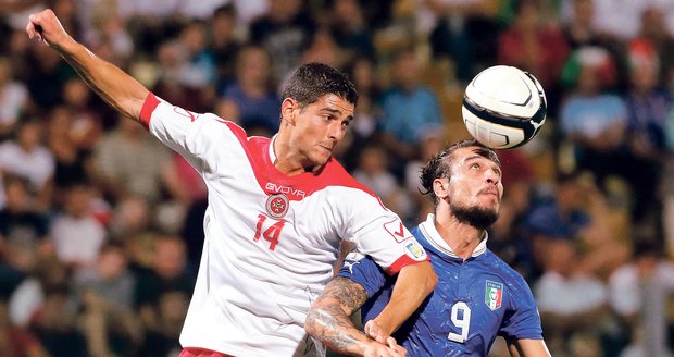 Malťané už v kvalifikaci zamotali hlavy Italům. Favorit se nadřel na výhru 2:0.
