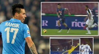 VIDEO: To byl gól! Hamšík zničil soupeře ranou do šibenice