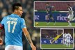 Slovák Marek Hamšík se v utkání s Udine blýskl parádní ranou