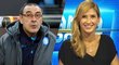 Za vulgární reakci na otázku televizní reportérky se musel trenér Neapole Maurizio Sarri omluvit