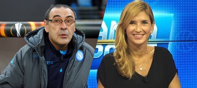 Za vulgární reakci na otázku televizní reportérky se musel trenér Neapole Maurizio Sarri omluvit