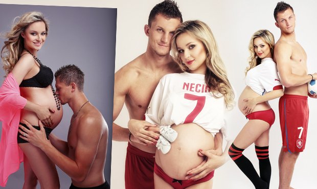 Fotbalista Tomáš Necid čeká s manželkou Klárkou prvního potomka. Bude to kluk nebo holka?