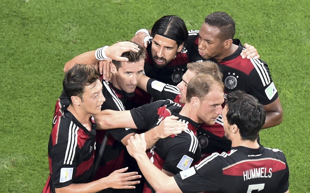 Fotbalisté Německa předvedli v semifinále MS proti Brazílii velkou jízdu