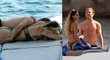 Fotbalista Dortmundu Mario Götze si dovolenou na Mallorce užívá. Se svojí modelkou Ann-Kathrin Brommel prožívají sexuální harašení.