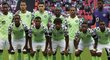 Fotbalisté Nigérie nastoupili v nových dresech při přátelském utkání v Anglii