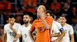 Fotbalisté Nizozemska doma překvapivě podlehli Řecku