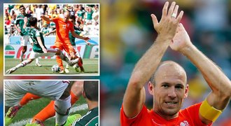 ANALÝZA: Robben létal. Ale ještě ho okradli o jednu PENALTU!