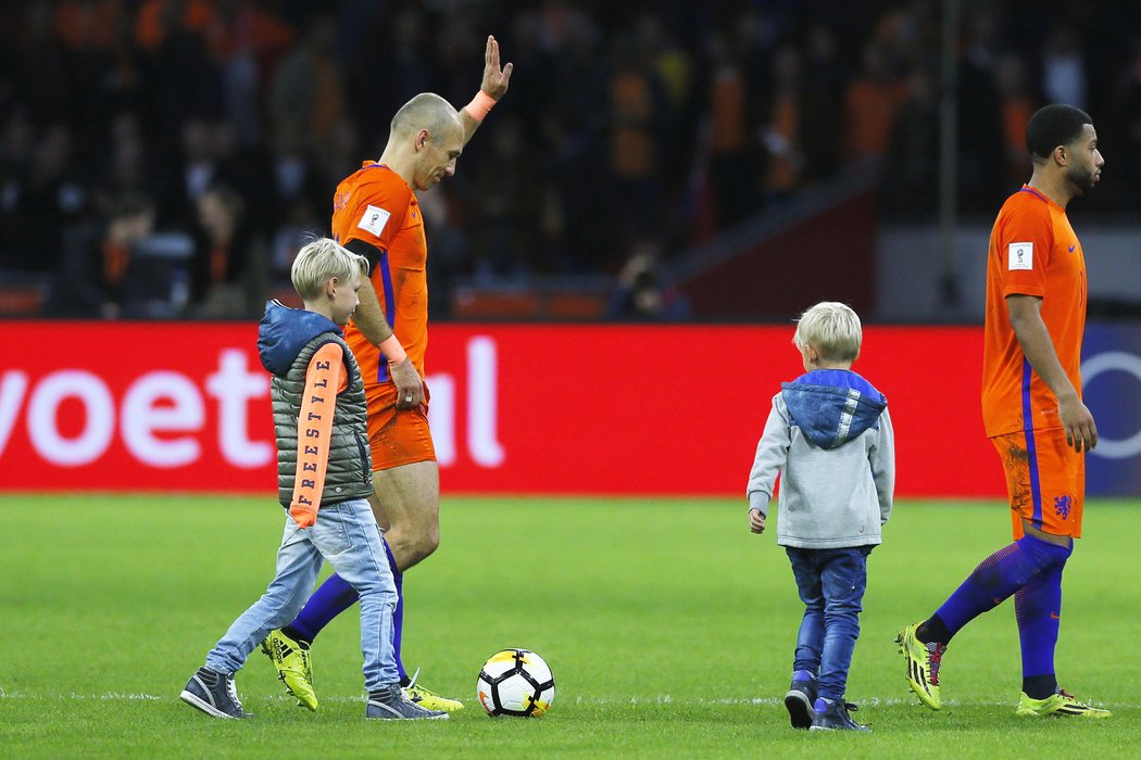 Arjen Robben už nebude reprezentovat Nizozemsko