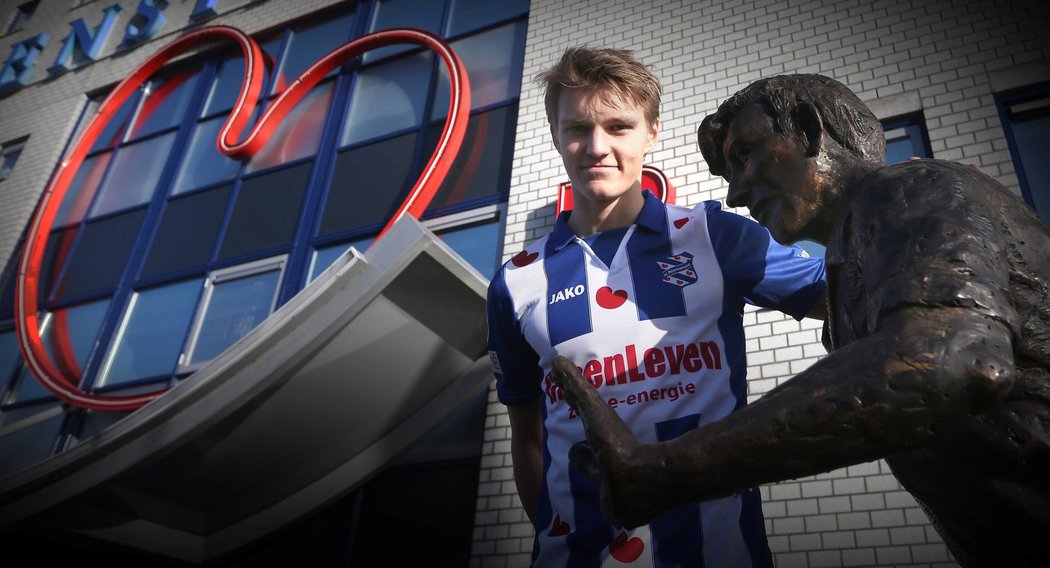 Supertalent Martin Ödegaard jde hostovat do Heerenveen