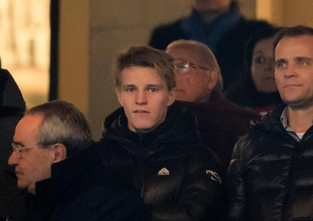 Martin Odegaard sledoval zápas Realu Madrid s Atlétikem už před několika dny