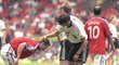 1996. Pavel Nedvěd při prvním zápase na EURO 1996 proti Německu. Souboj si oba týmy zopakovaly ve finále.