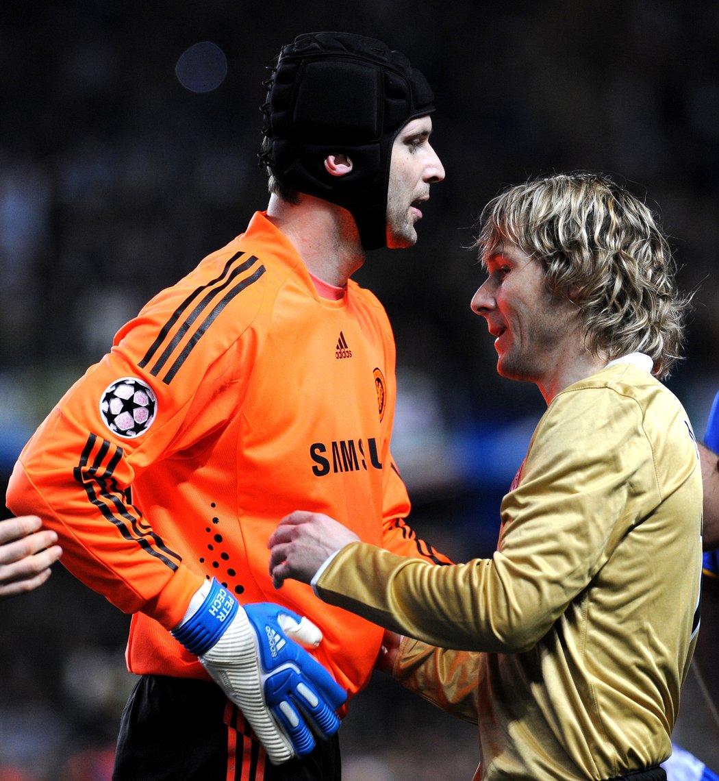 2009. Pavel Nedvěd se s Juventusem potkal v Lize mistrů s Chelsea, za kterou chytal Petr Čech.