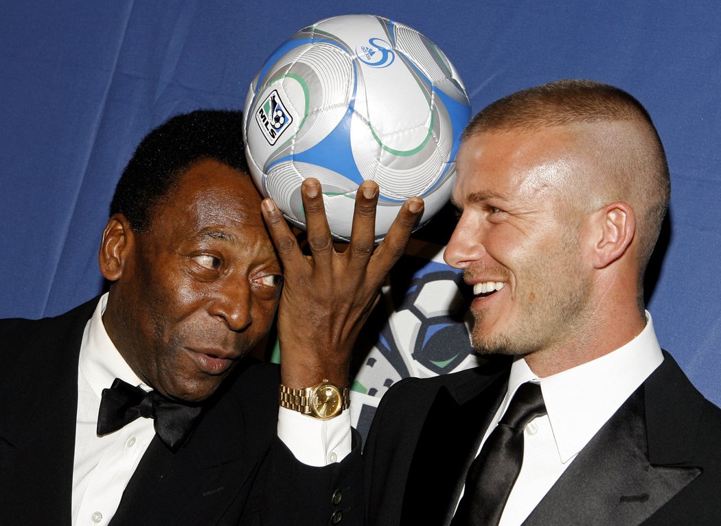 Pelé a David Beckham