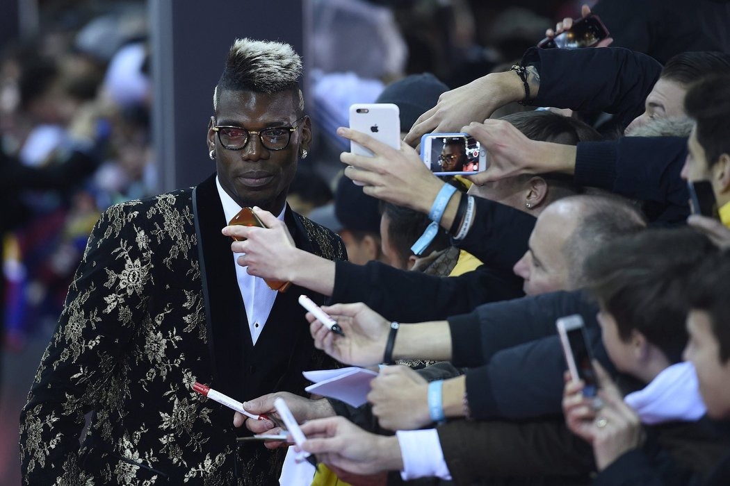 Záložník Juventusu Turín Paul Pogba zaujal outfitem