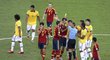 Po zákroku na Neymara vyfasoval Sergio Ramos žlutou kartu. A bylo kolem toho hodně emocí.