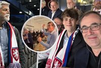 Pavel, Šťastný, Babiš a další slaví český fotbalový triumf: Je to tam! Borci!
