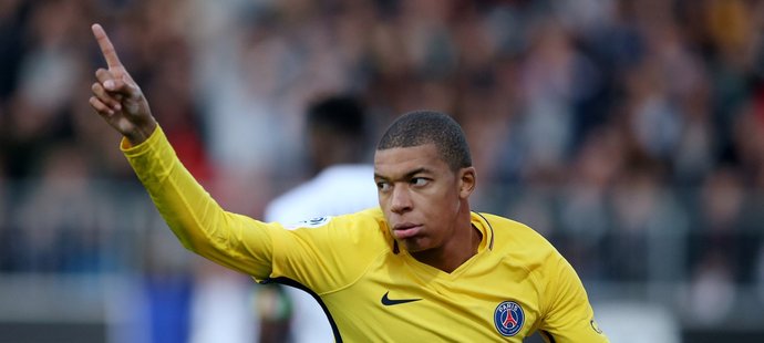 Kylian Mbappé otevřel skóre proti Angers už v páté minutě