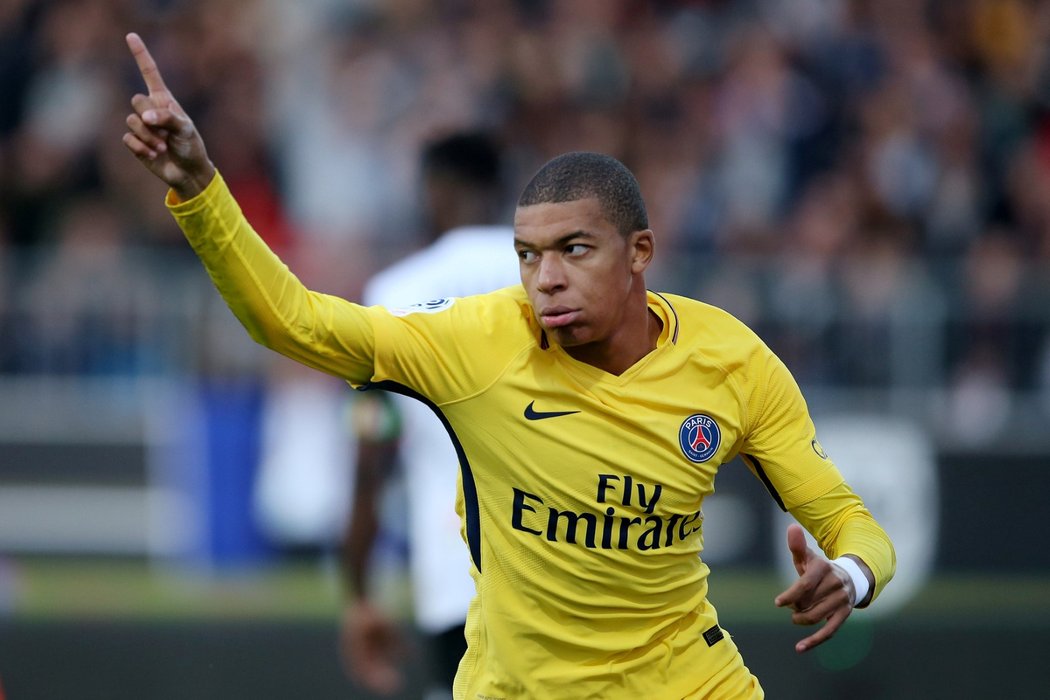 Kylian Mbappé otevřel skóre proti Angers už v páté minutě