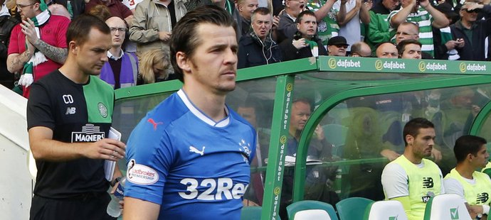 Anglický záložník Joey Barton se dohodl s Glasgow Rangers na předčasném ukončení smlouvy