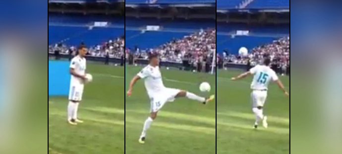 Vycházející hvězda Realu Madrid nezvládla při představovačce 7 žonglů. Thea Hernándeze by kouč Petr Rada určitě nepochválil!