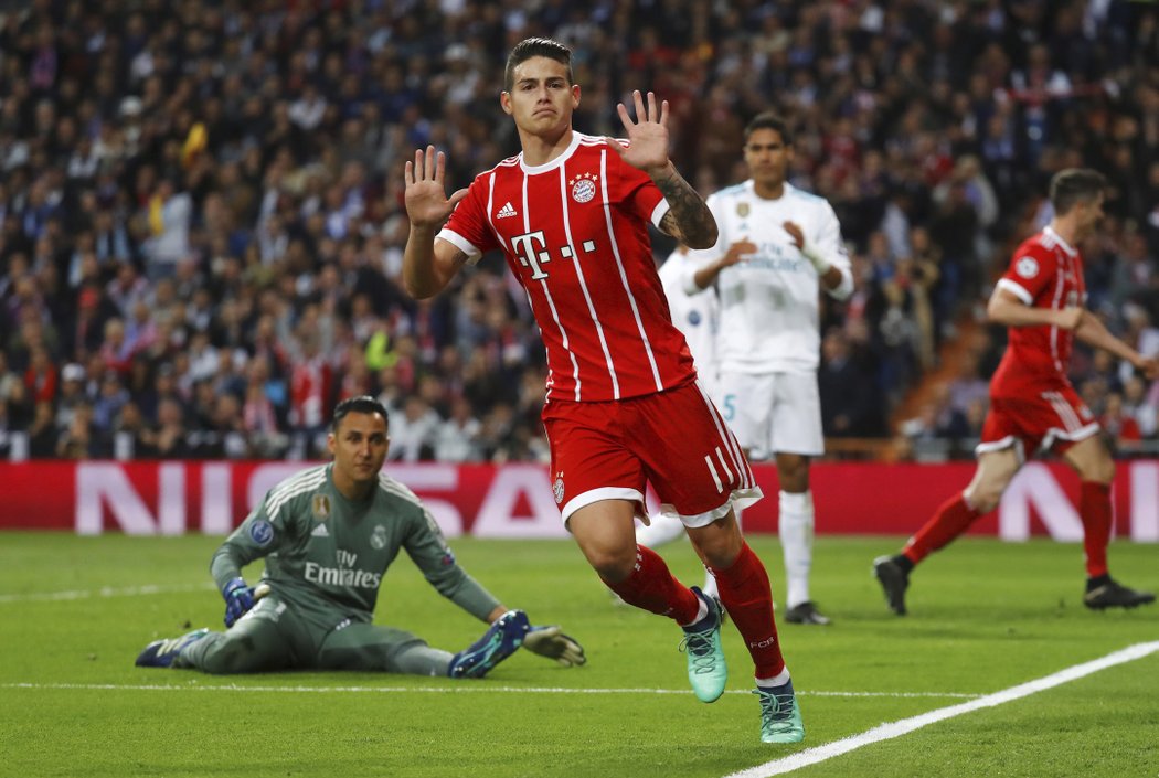 James Rodríguez gól proti Realu jako jeho bývalý hráč neslavil