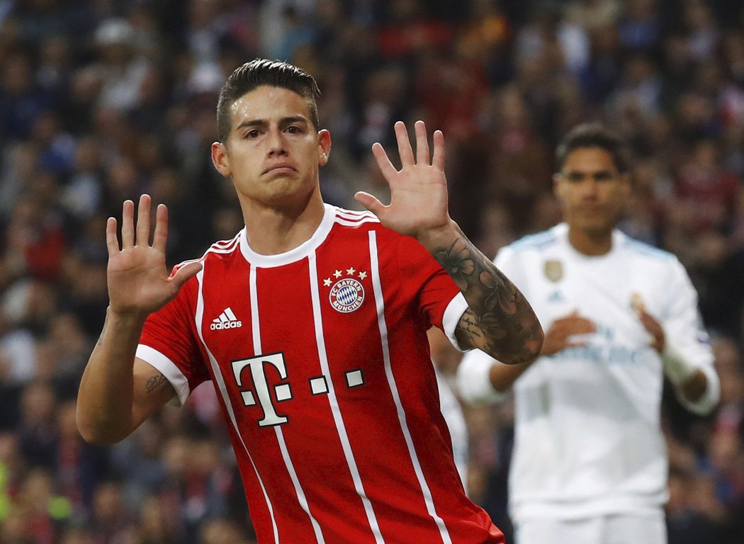 James Rodríguez gól proti Realu jako jeho bývalý hráč neslavil