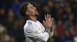 Kapitán Realu Madrid Sergio Ramos po vyřazení s Leganés