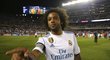 Marcelo z Realu Madrid při zápase proti hvězdám MLS