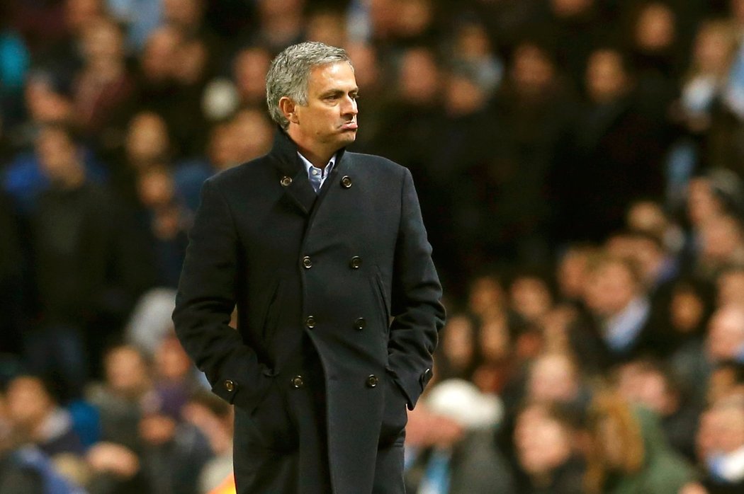Trenér José Mourinho dovedl Real Madrid k remíze na hřišti Manchesteru City
