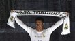 Cristiano Ronaldo při oslavách triumfu Realu Madrid v Lize mistrů