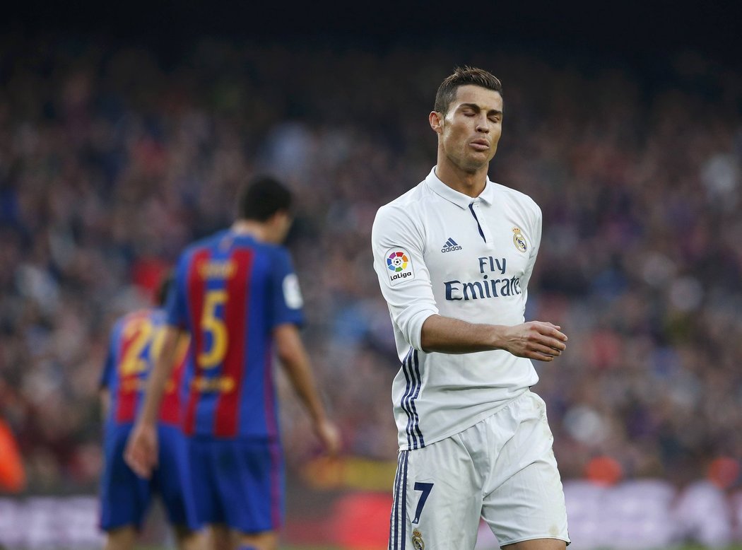 Cristiano Ronaldo po utkání s Barcelonou