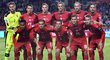 Základní sestava české reprezentace v zápase proti Německu