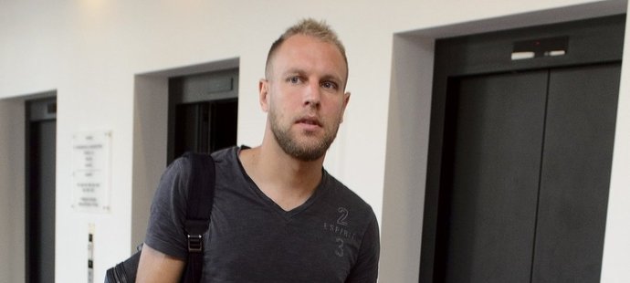Daniel Kolář přichází na sraz fotbalové reprezentace