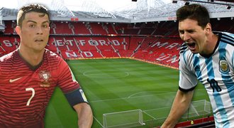 Ronaldo se vrátí na Old Trafford! V duelu hvězd se utká s Messim