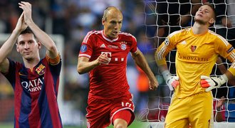 Messi, Robben... a Vaclík. Český brankář je v NEJ sestavě Ligy mistrů