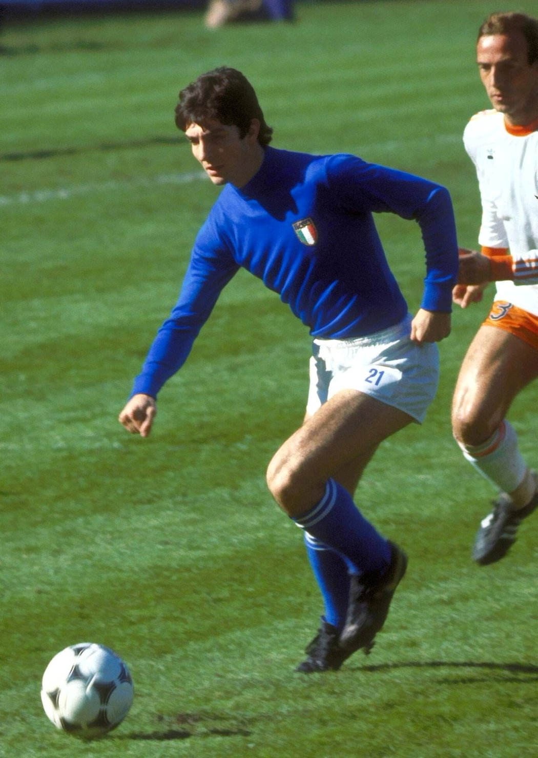 Paolo Rossi v dresu italské reprezentace