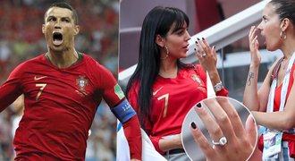 Ronaldova kráska Georgina si v Rusku zahrává: Prsten za 18 mega a žádný ochránce!