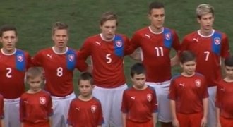 Česká sedmnáctka v kvalifikaci ME padla s Anglií 0:1 a postup je daleko